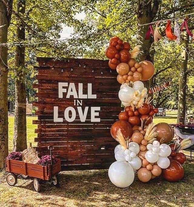 fall baby shower