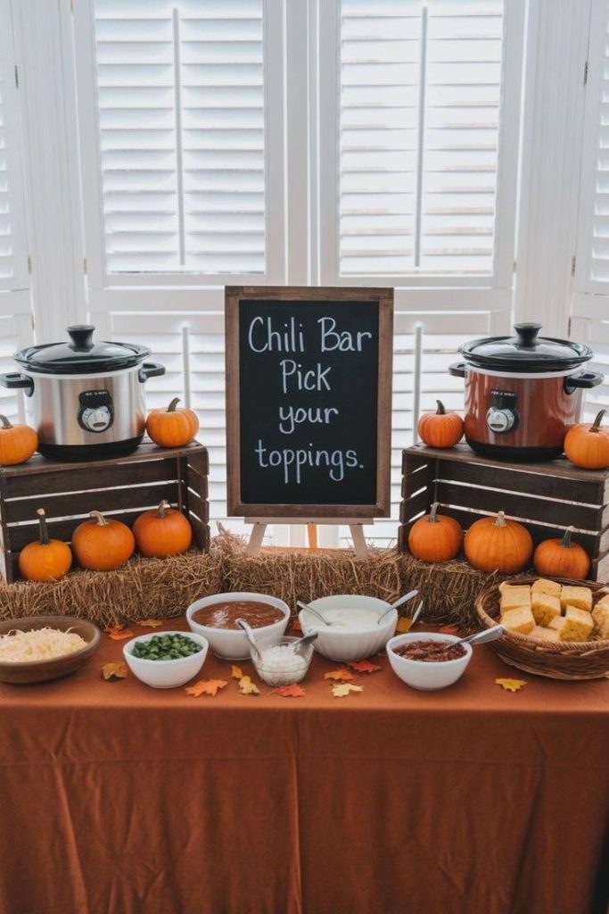 fall baby shower