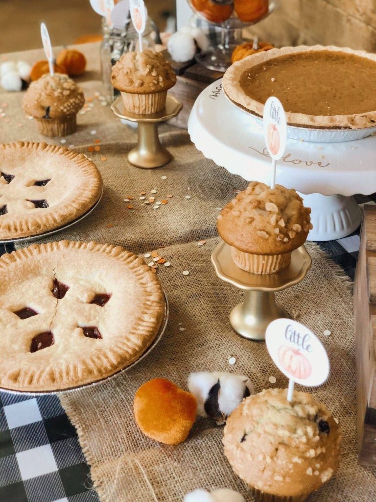fall baby shower