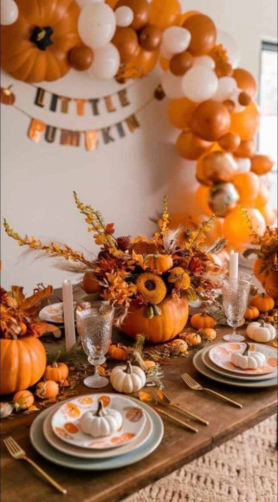 fall baby shower