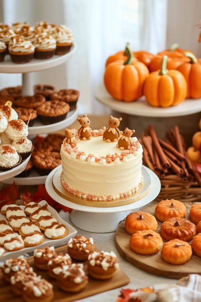 fall baby shower ideas