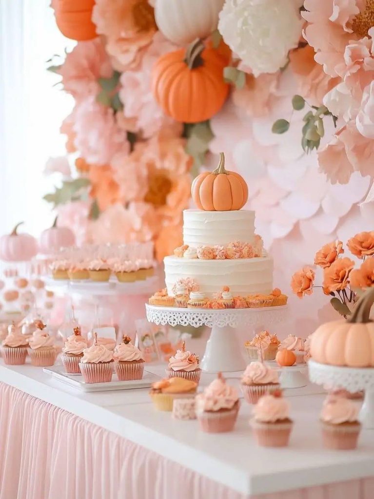fall baby shower ideas