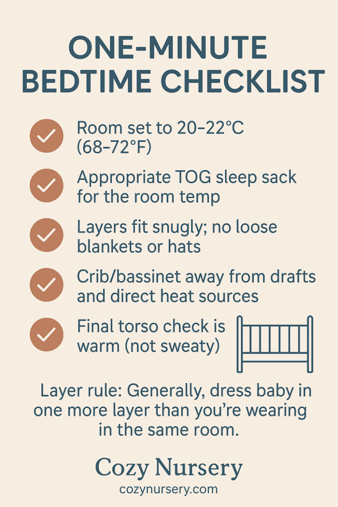 Signs Your Baby Is Too Cold at Night