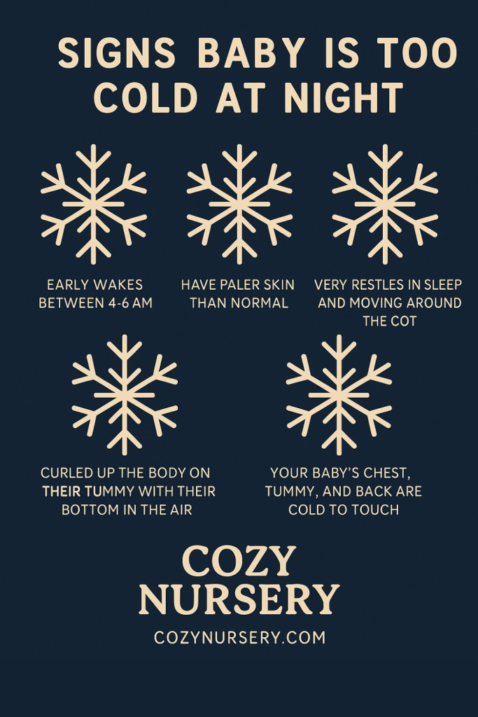 Signs Your Baby Is Too Cold at Night