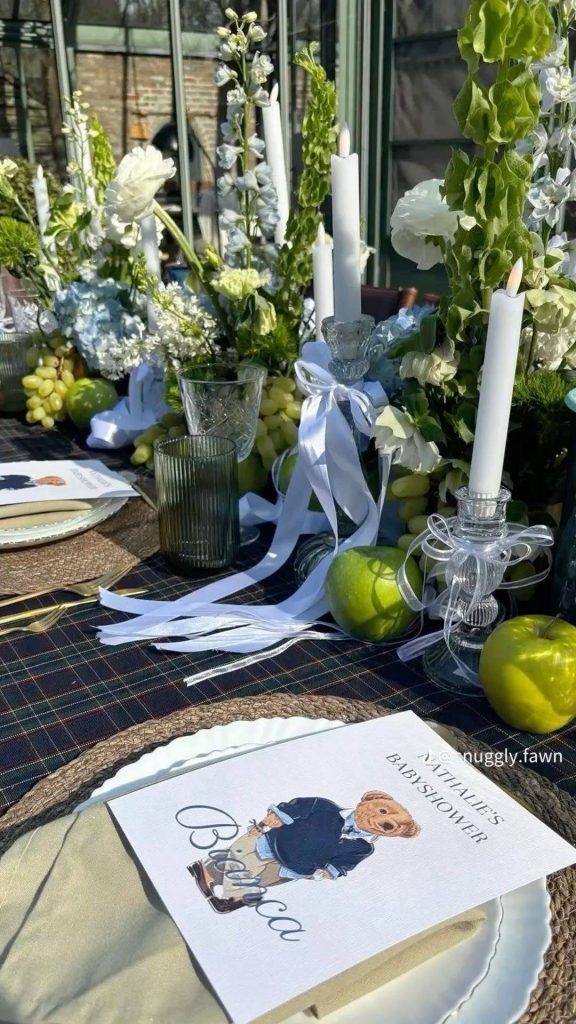 Ralph Lauren Christmas baby shower